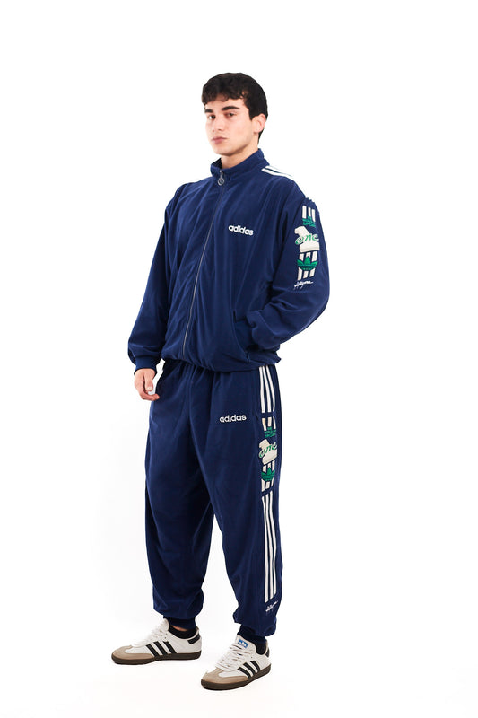 1990 Vintage Adidas Velvet Track Suit (M/L)