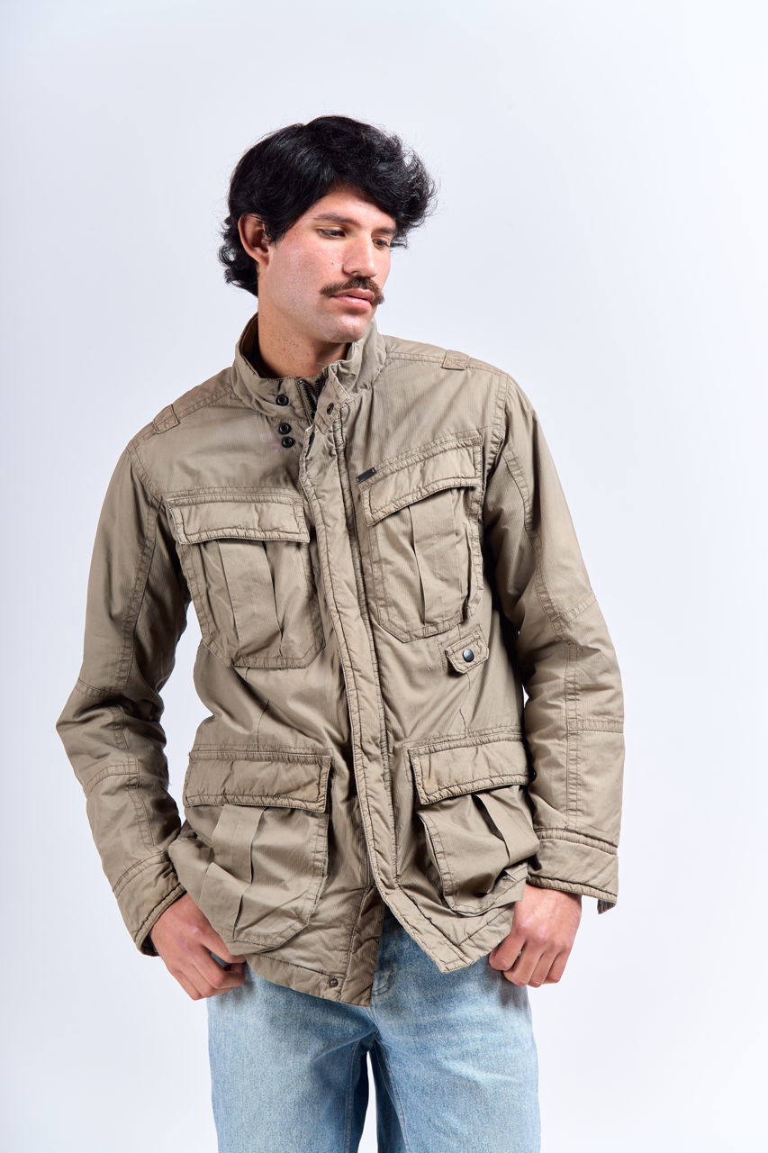 2000 Lee Cargo Padded Trench (S/M)
