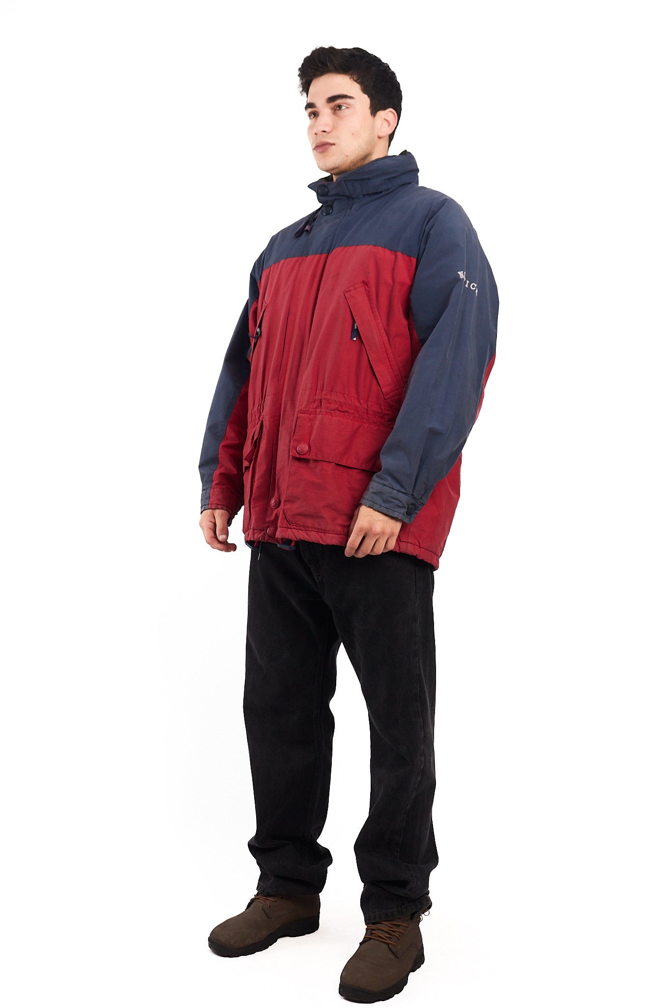 1990 Vintage Nautica Expedition Cargo Parka Jacket (L)