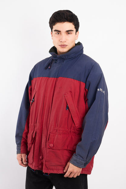 1990 Vintage Nautica Expedition Cargo Parka Jacket (L)
