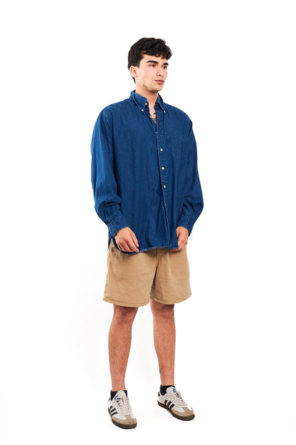 2000 Nautica Denim Shirt (L/XL)