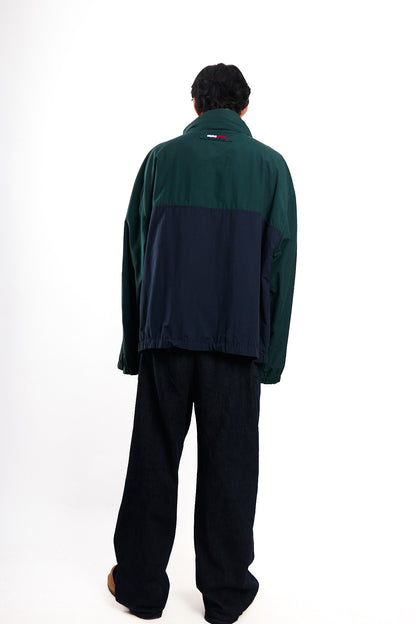 1990 Vintage Tommy Hilfiger Colorblock Spellout Jacket (L/XL)