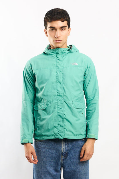 1990 The North Face Pastel Green Impermeable Jacket (S/M)