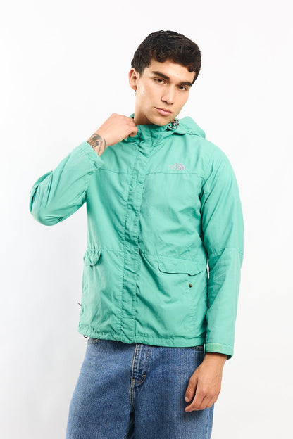 1990 The North Face Pastel Green Impermeable Jacket (S/M)