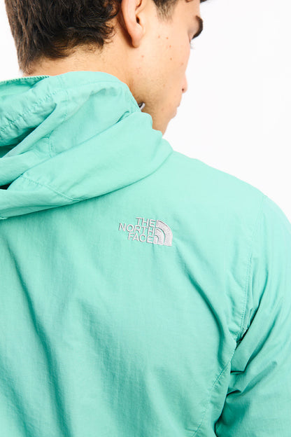 1990 The North Face Pastel Green Impermeable Jacket (S/M)
