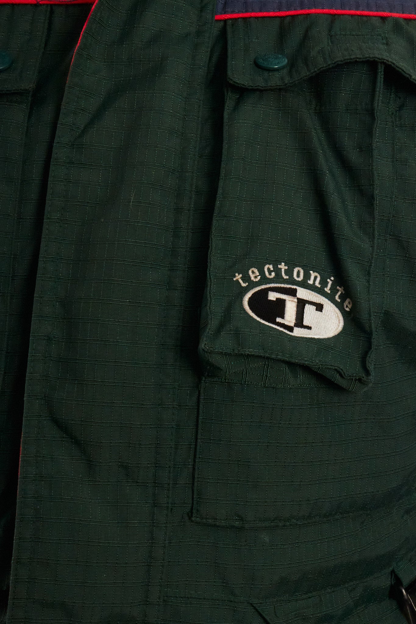 2000 VIntage Columbia Tectonie Army Green Padded Jacket (XS/S)
