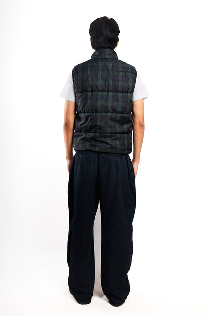 2000 Vintage Tommy Hilfiger Reversible Tartan Vest (M)