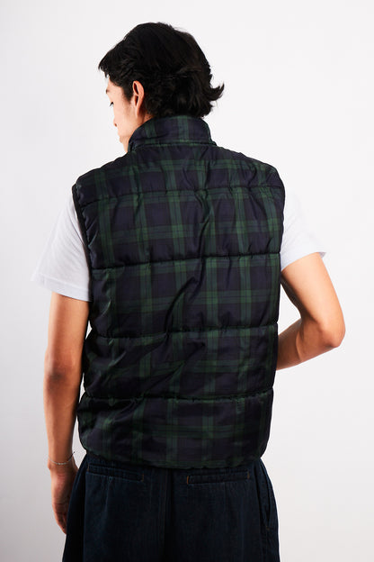 2000 Vintage Tommy Hilfiger Reversible Tartan Vest (M)