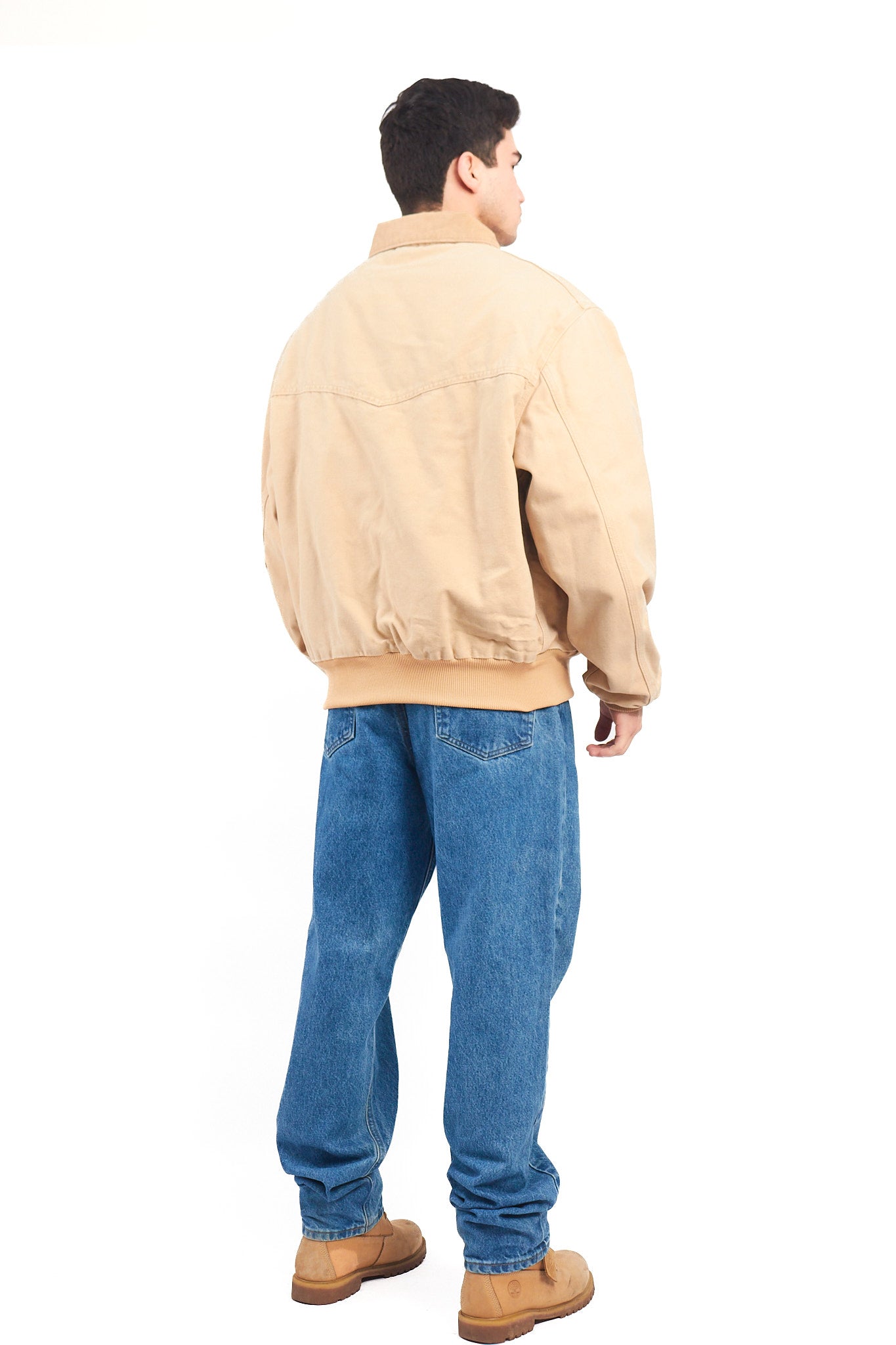 1998 Vintage Carhartt Quilted Wheat Santa Fe Jacket (L/XL)