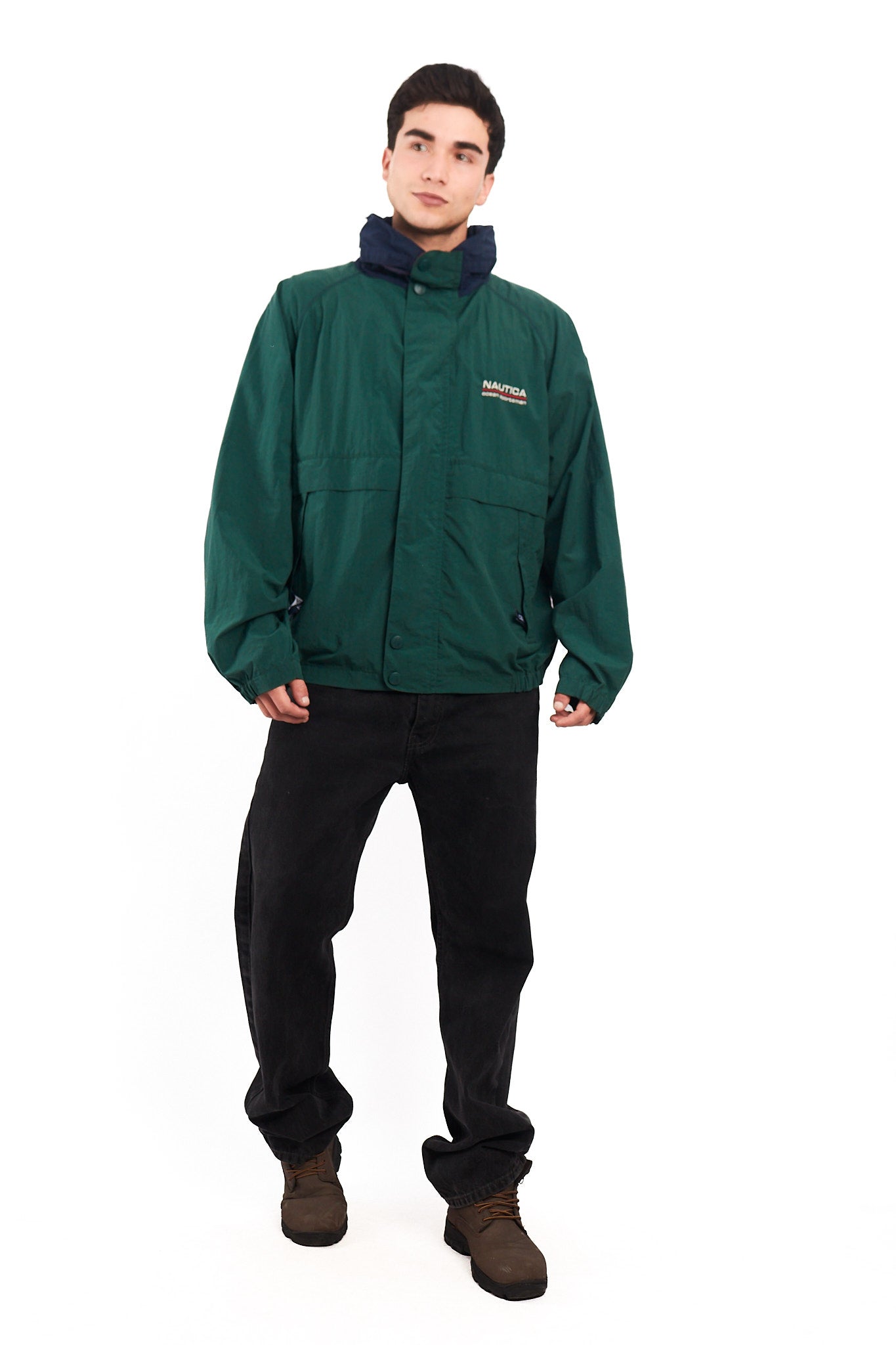 1990 Vintage Nautica Sailing Ocean Sportsman Jacket (M/L)