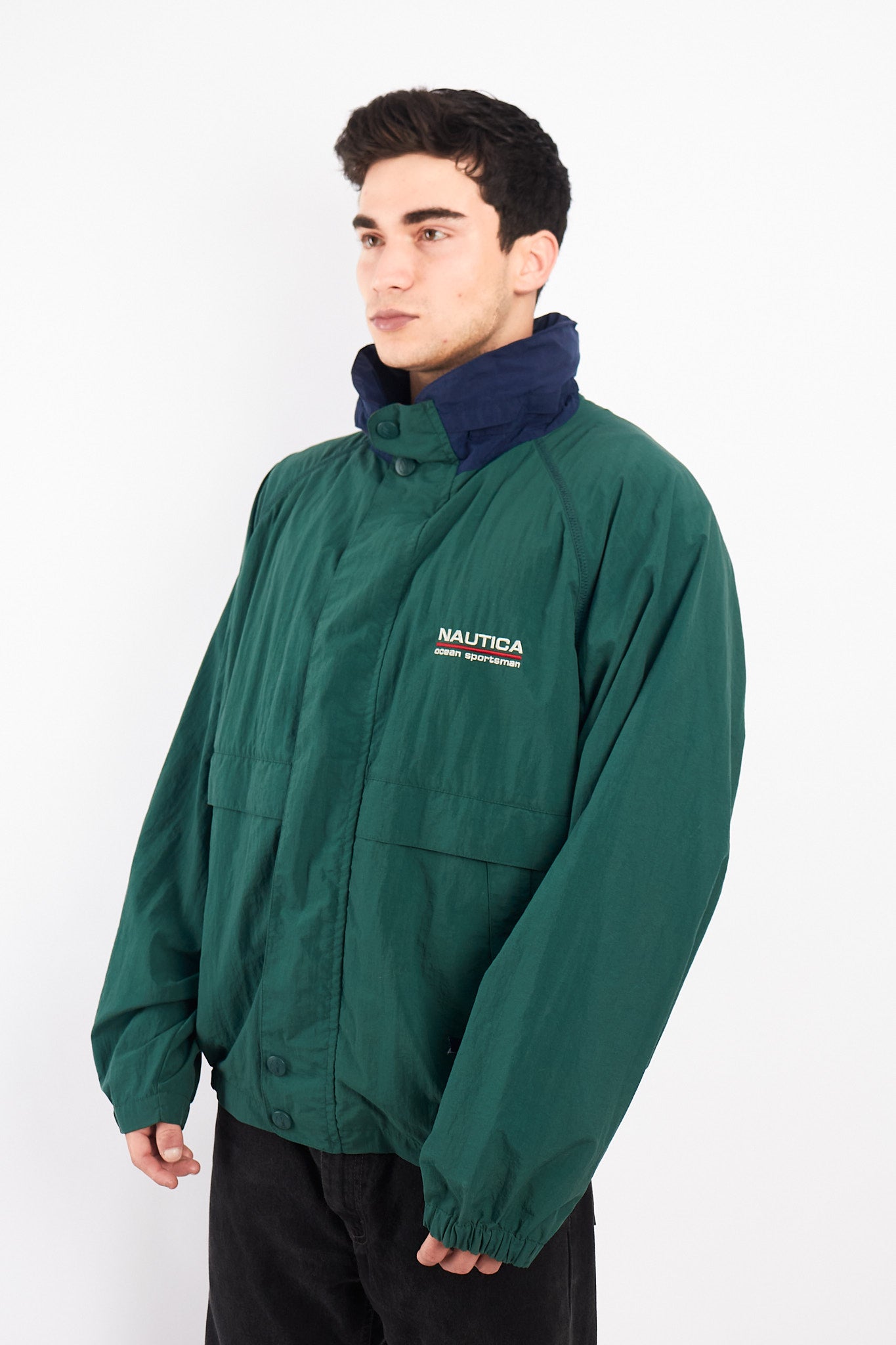 1990 Vintage Nautica Sailing Ocean Sportsman Jacket (M/L)