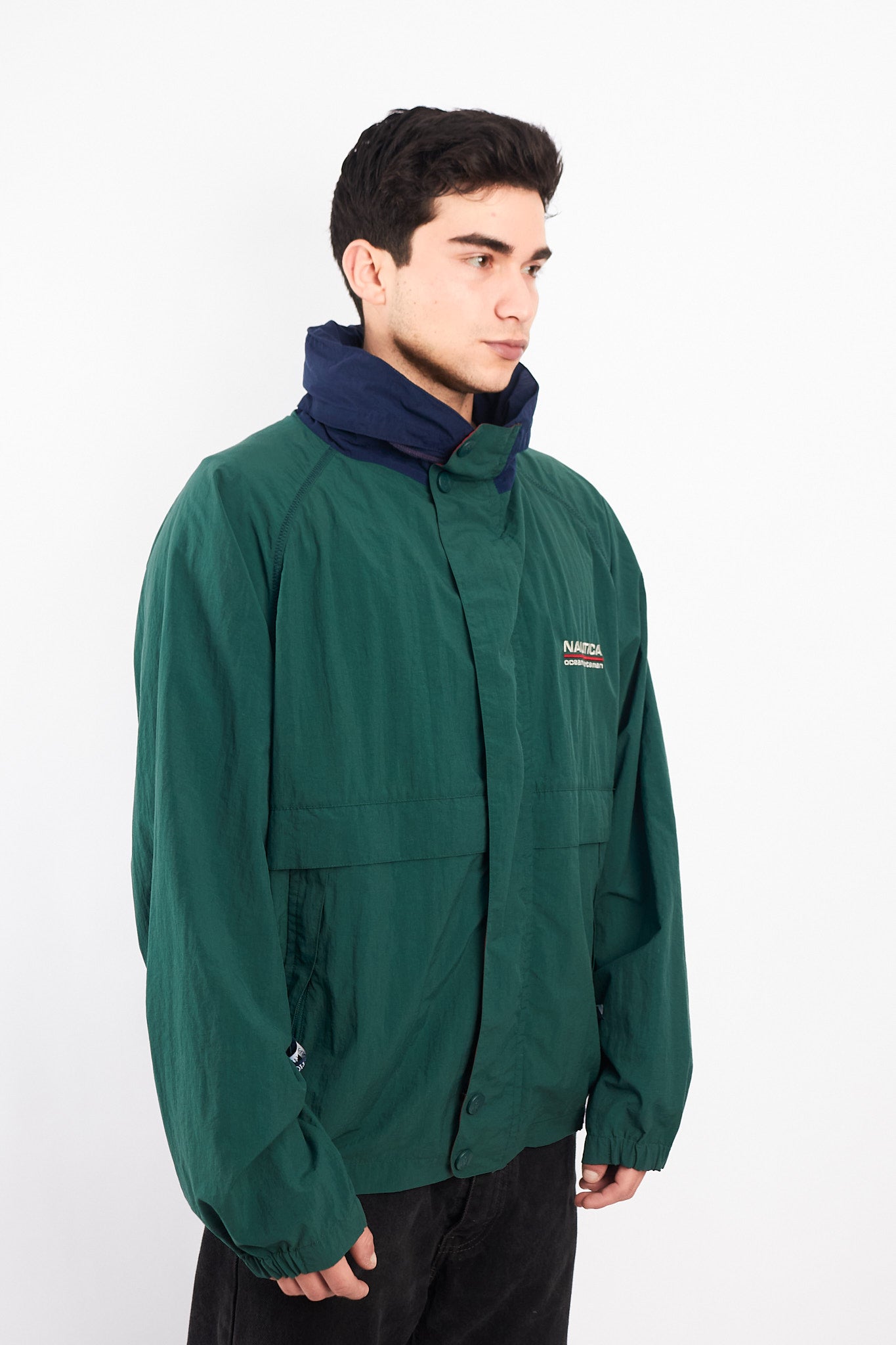 1990 Vintage Nautica Sailing Ocean Sportsman Jacket (M/L)