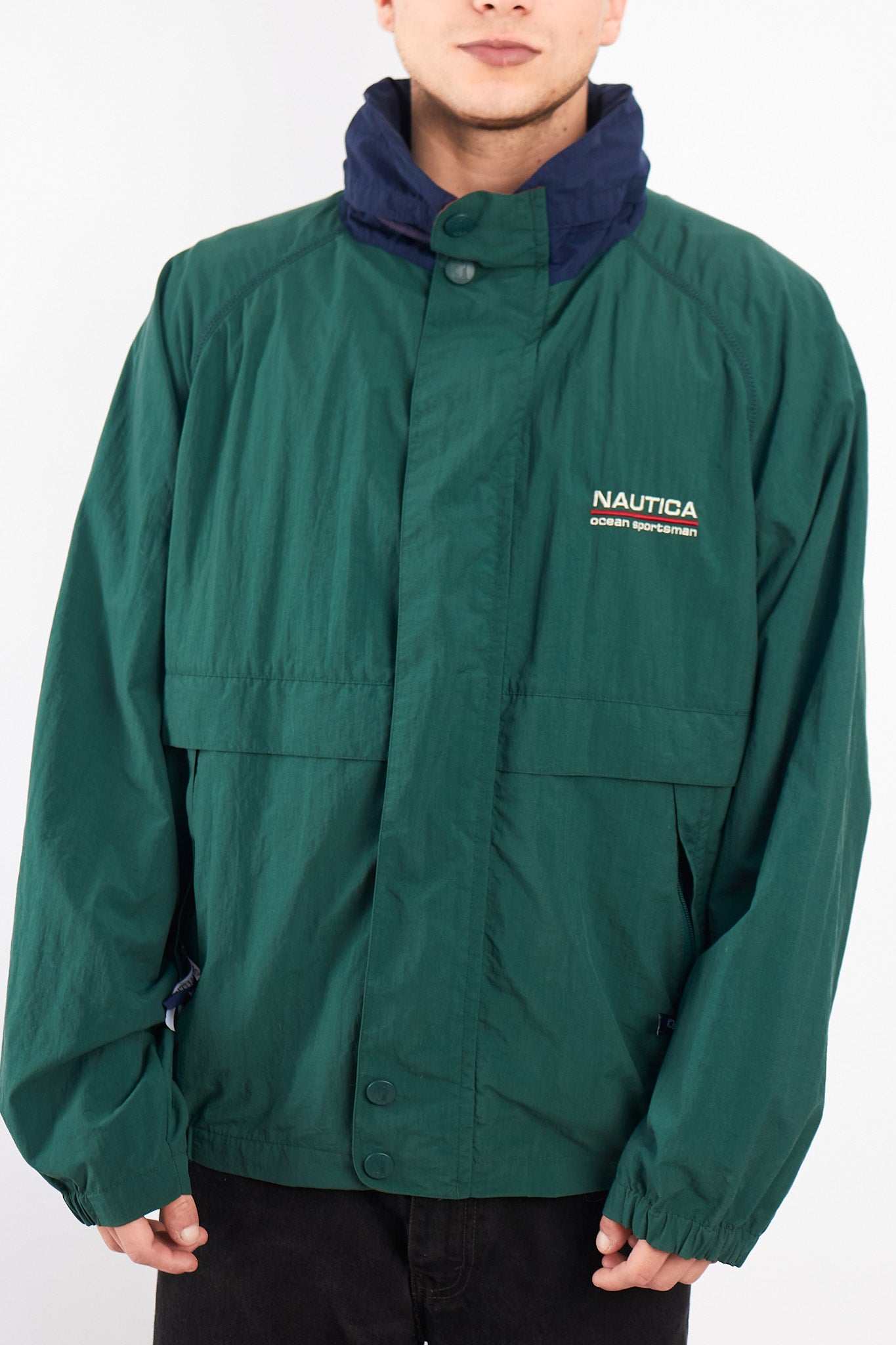 1990 Vintage Nautica Sailing Ocean Sportsman Jacket (M/L)