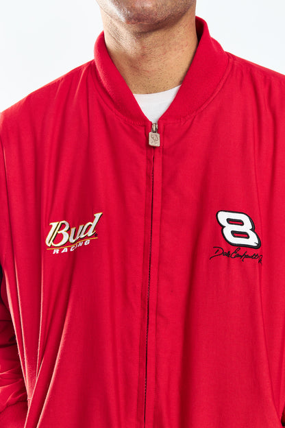 2000 Chase Authentic x Budweiser Racing Jacket convertible chaleco (L/XL)