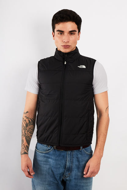 2000 Vintage The North Face Graphite Puffer Vest (S)