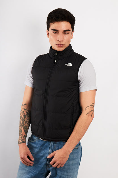 2000 Vintage The North Face Graphite Puffer Vest (S)