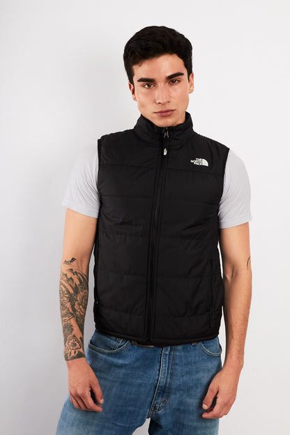 2000 Vintage The North Face Graphite Puffer Vest (S)