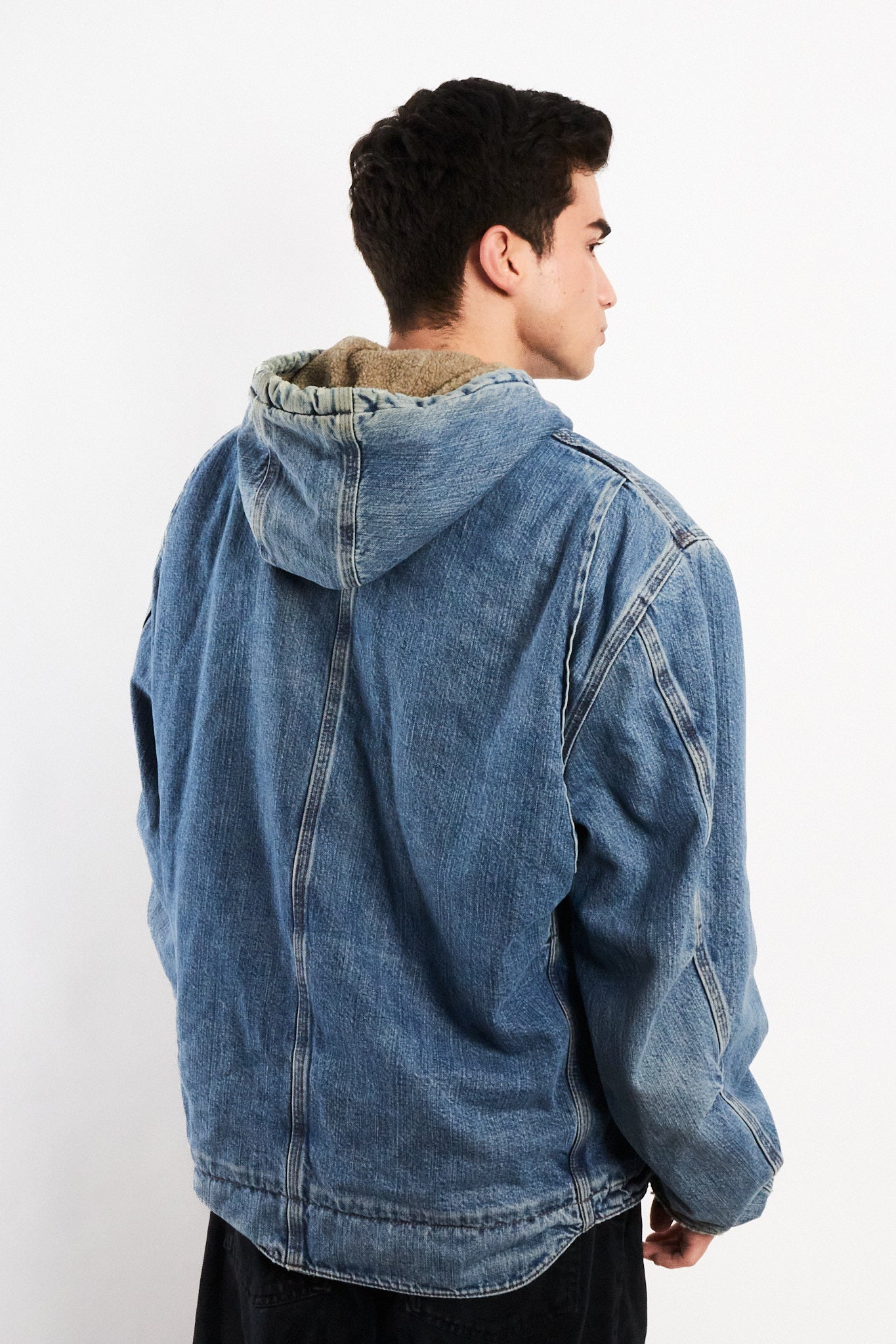 2000 Vintage Carhartt Light Denim Sandstone Sierra Jacket (L)