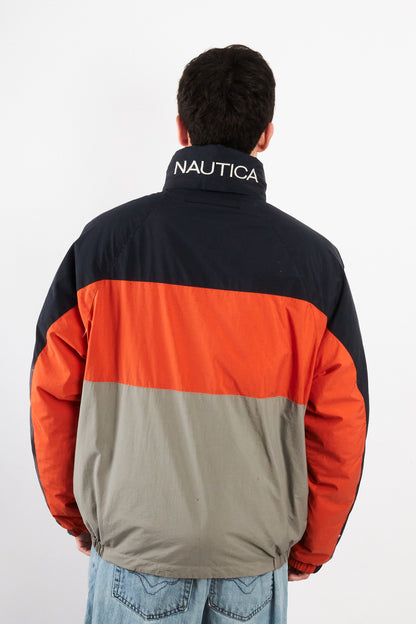 1990 Vintage Nautica Reversible Down Puffer Jacket (L/XL)