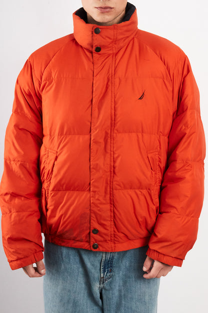 1990 Vintage Nautica Reversible Down Puffer Jacket (L/XL)