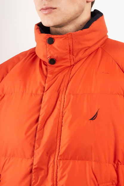 1990 Vintage Nautica Reversible Down Puffer Jacket (L/XL)