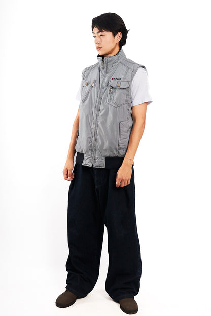 2000 Vintage Tommy Hilfiger Tartan Vest (M/L)