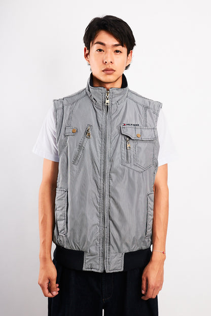 2000 Vintage Tommy Hilfiger Tartan Vest (M/L)