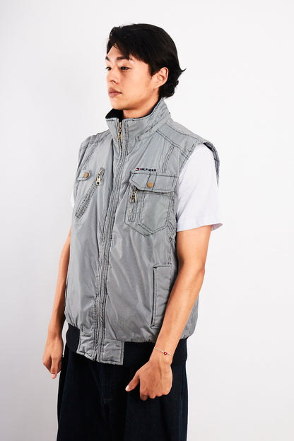 2000 Vintage Tommy Hilfiger Tartan Vest (M/L)