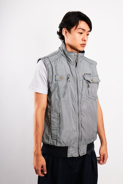 2000 Vintage Tommy Hilfiger Tartan Vest (M/L)