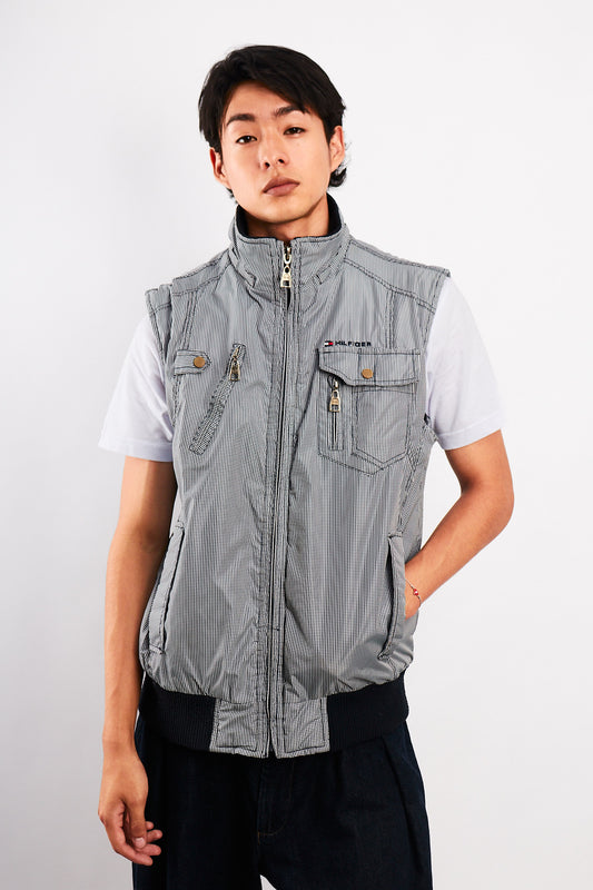 2000 Vintage Tommy Hilfiger Tartan Vest (M/L)