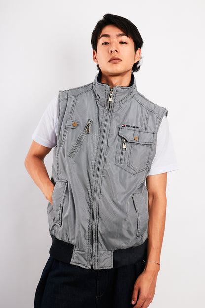 2000 Vintage Tommy Hilfiger Tartan Vest (M/L)