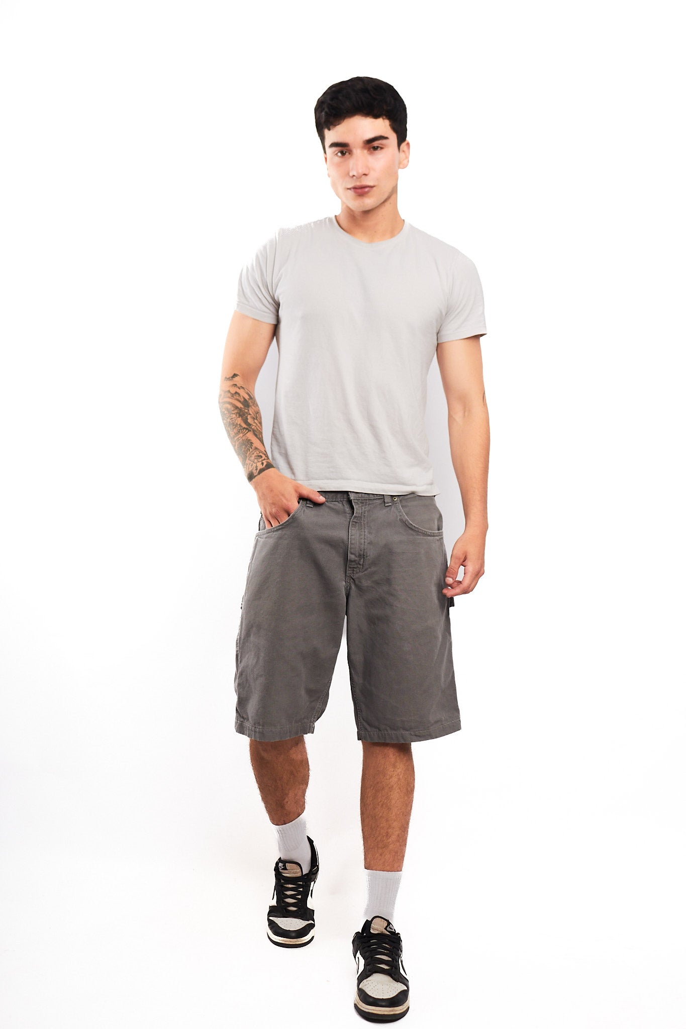 2000 Carhartt Charcoal Carpenter Short (32)