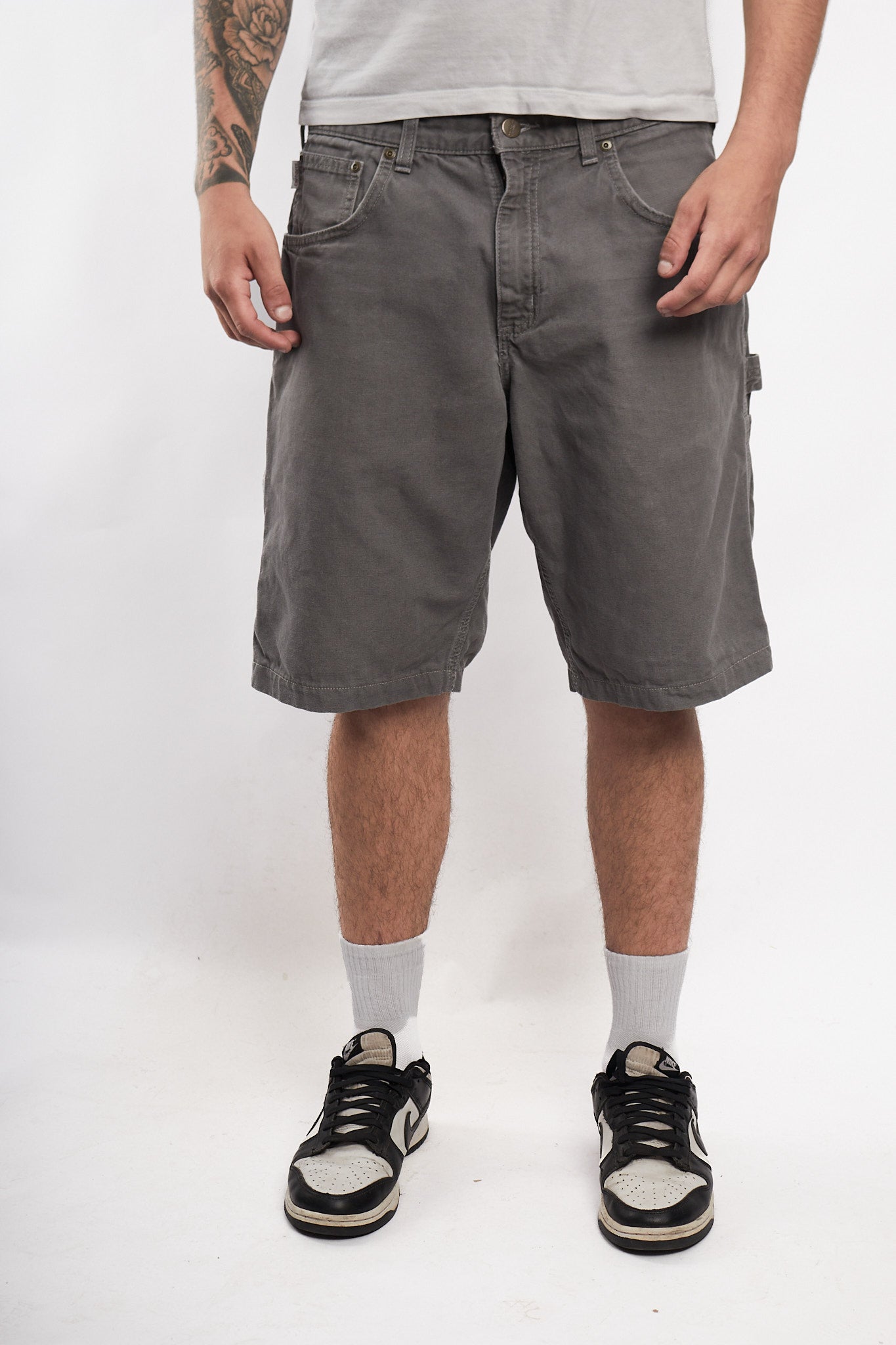 2000 Carhartt Charcoal Carpenter Short (32)