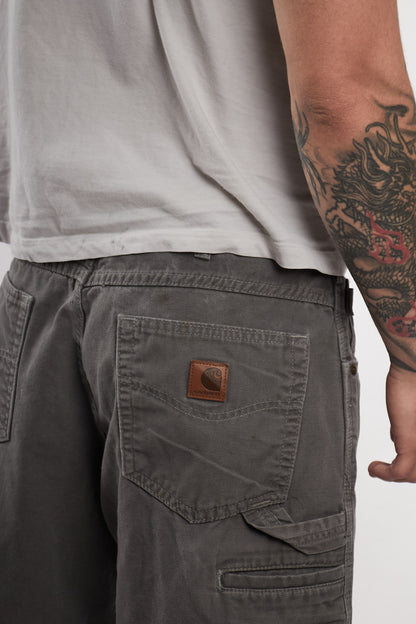 2000 Carhartt Charcoal Carpenter Short (32)