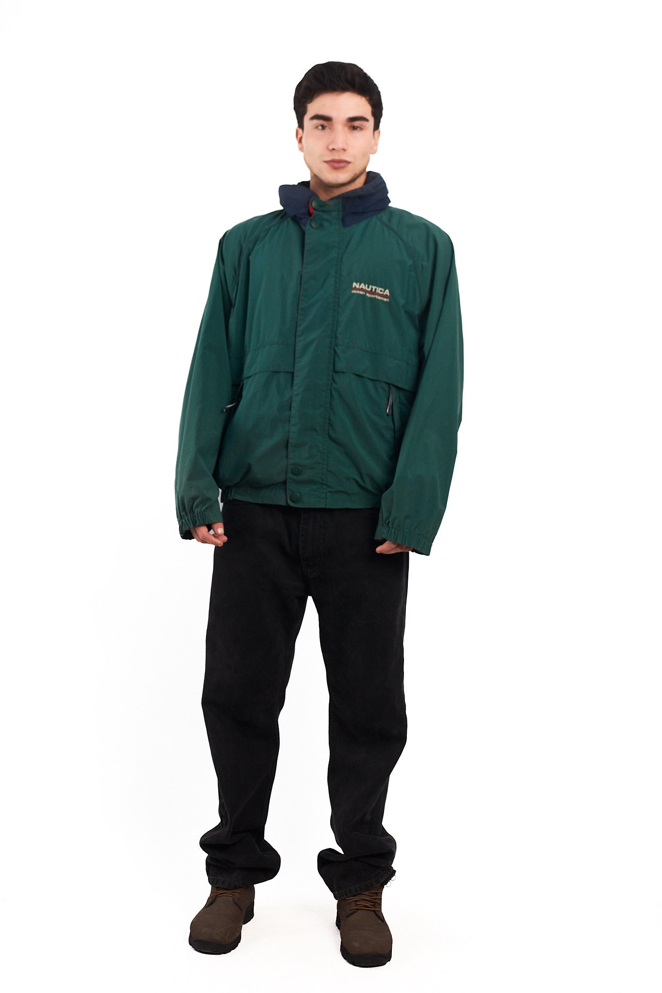 1990 Vintage Nautica Sailing Ocean Sportsman Jacket (L/XL)