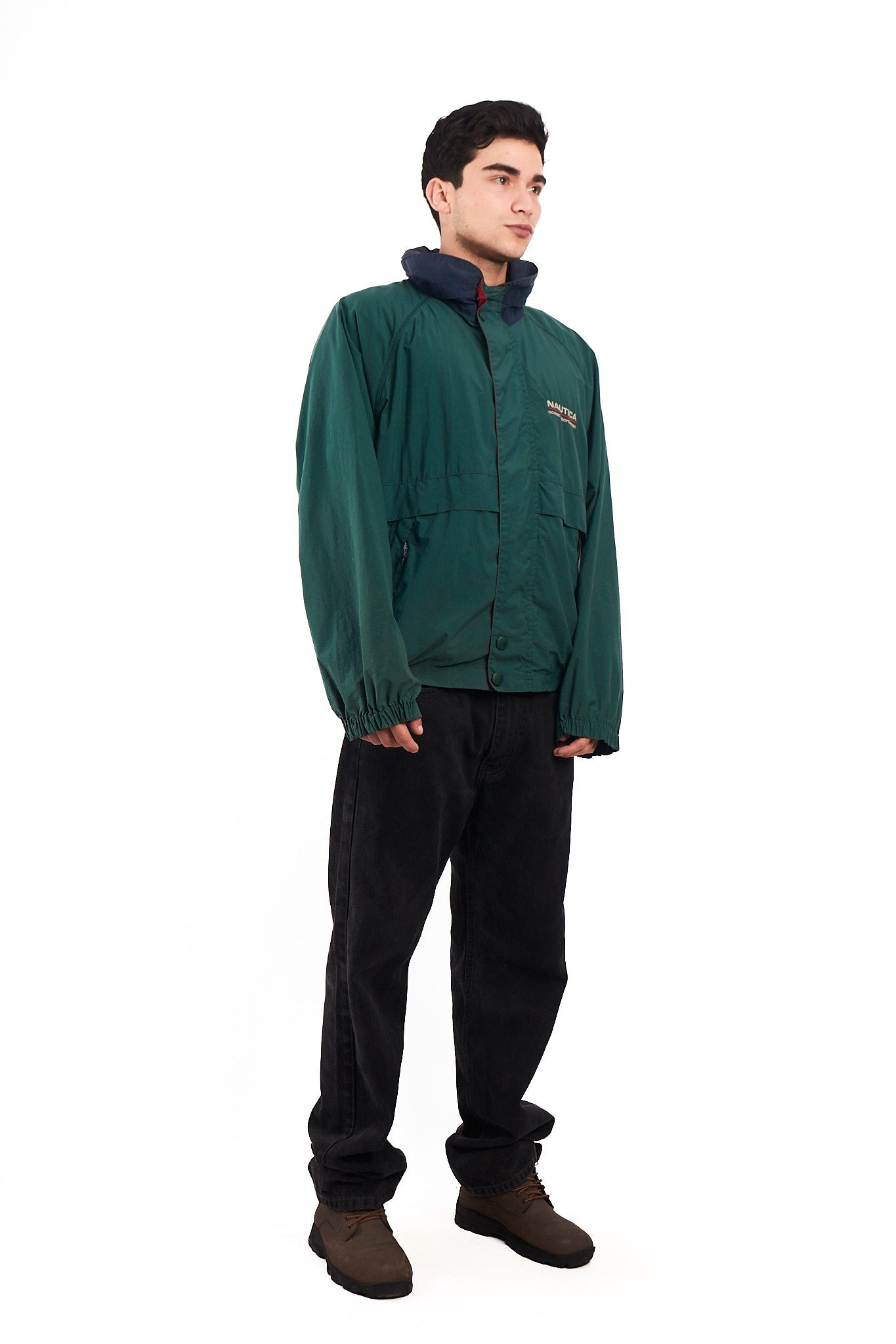 1990 Vintage Nautica Sailing Ocean Sportsman Jacket (L/XL)