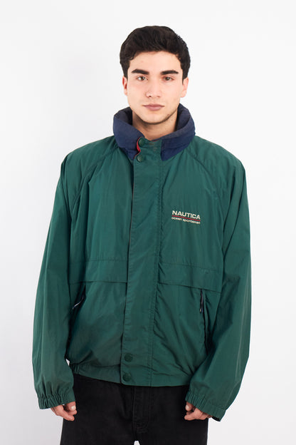 1990 Vintage Nautica Sailing Ocean Sportsman Jacket (L/XL)