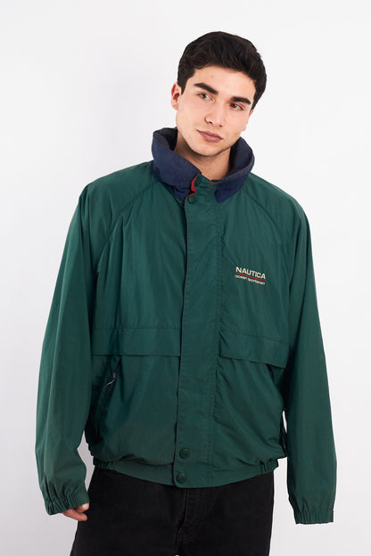 1990 Vintage Nautica Sailing Ocean Sportsman Jacket (L/XL)