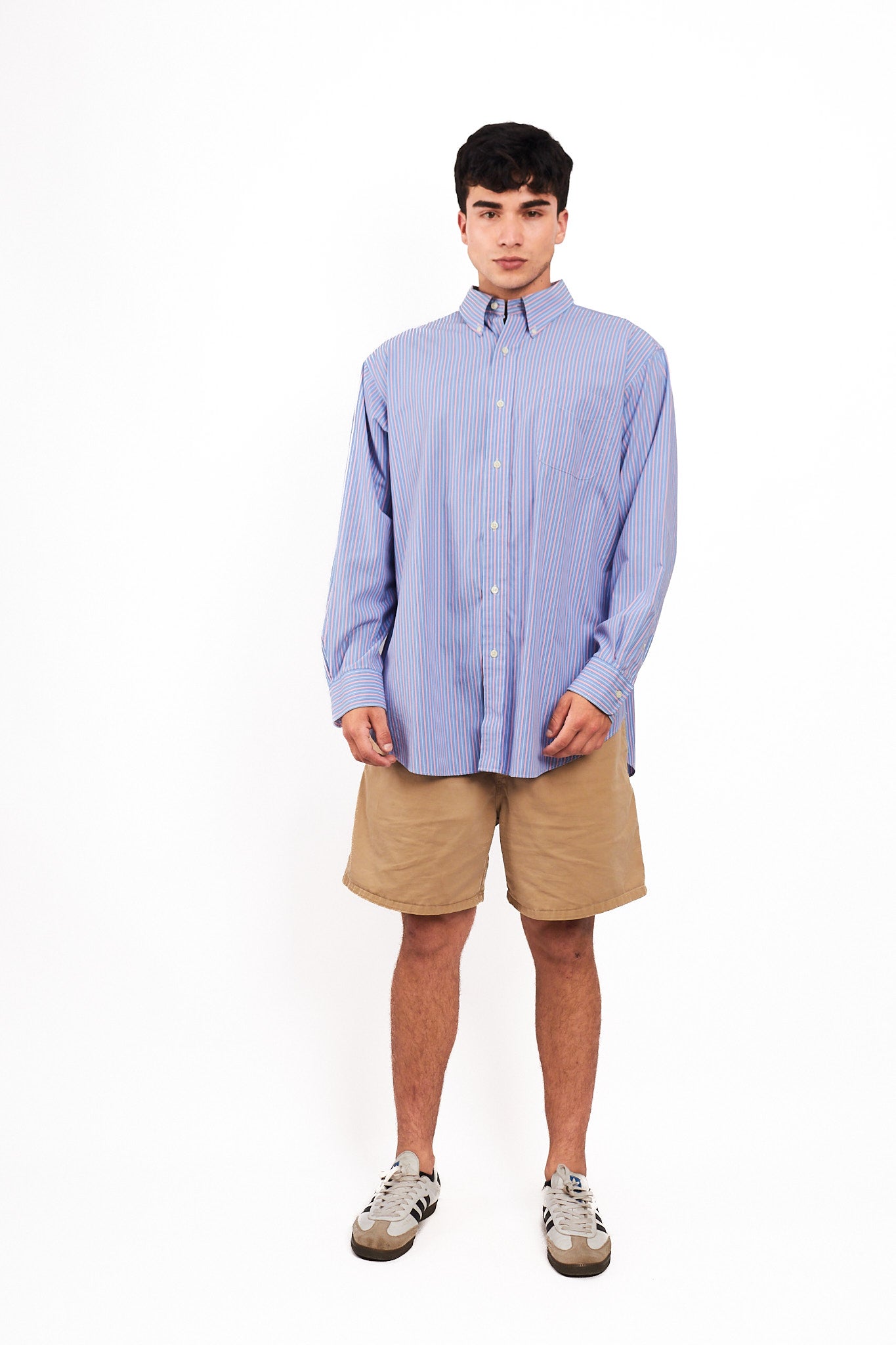 2000 Lauren Ralph Lauren Sriped Shirt (L/XL)