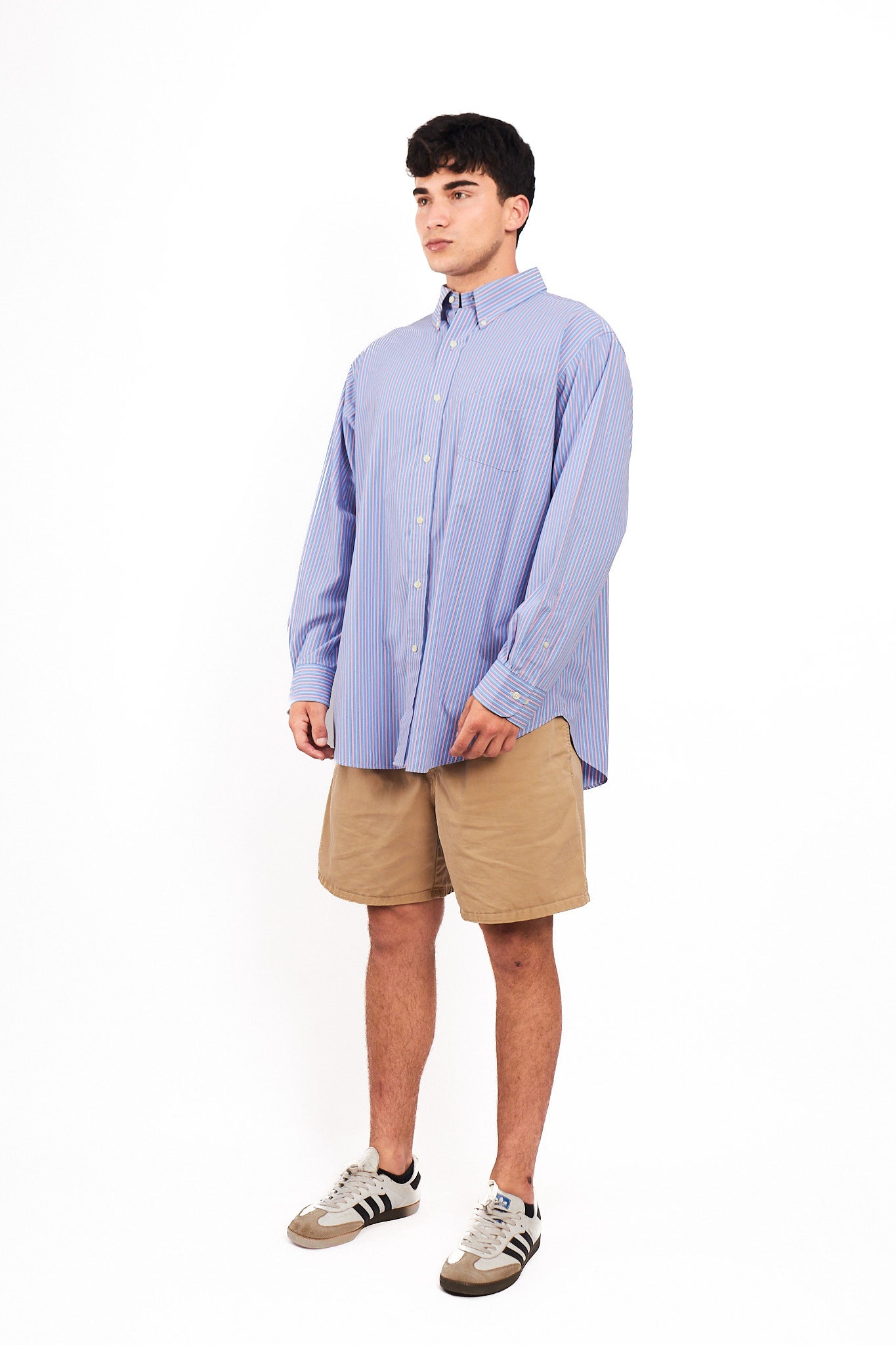 2000 Lauren Ralph Lauren Sriped Shirt (L/XL)