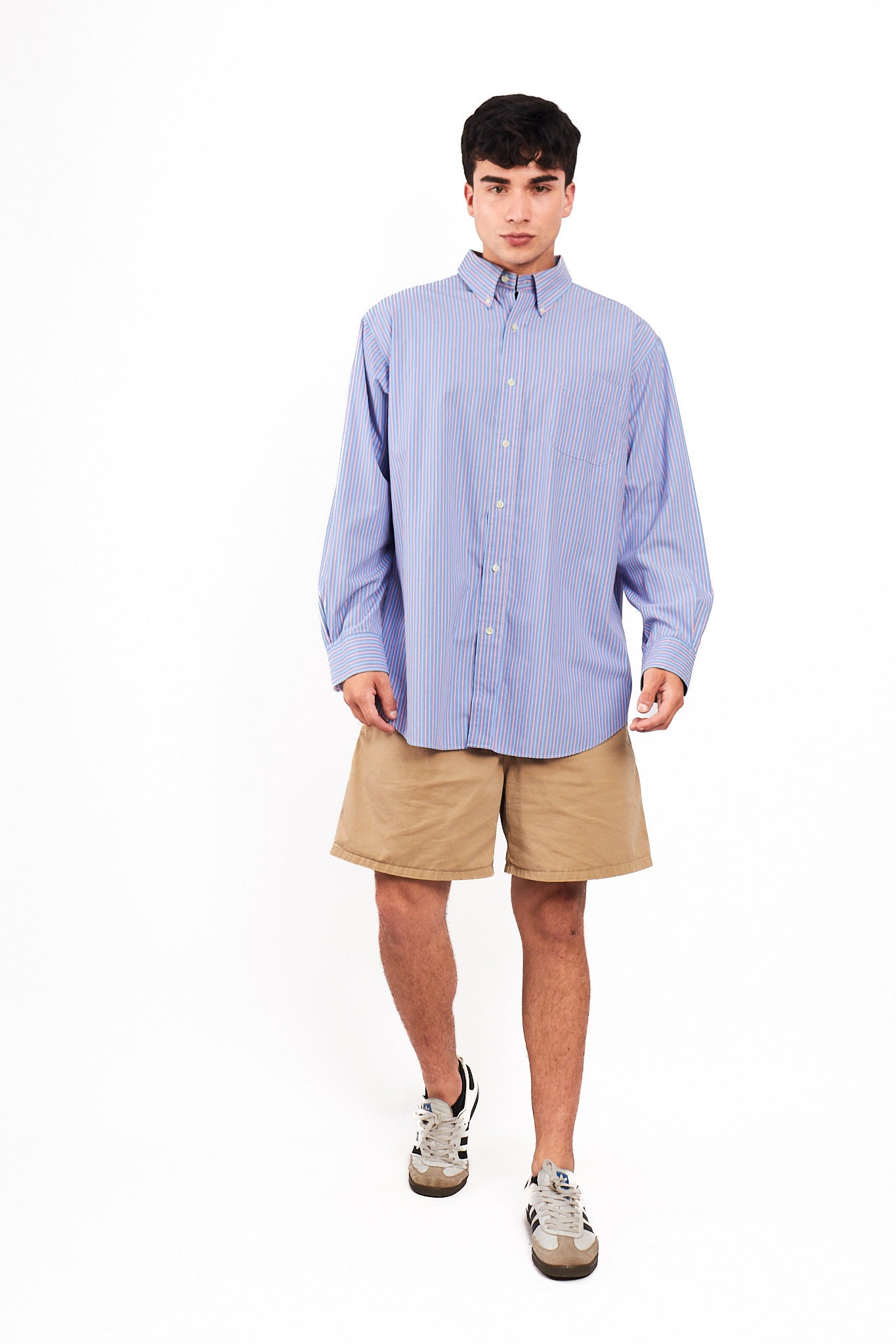 2000 Lauren Ralph Lauren Sriped Shirt (L/XL)