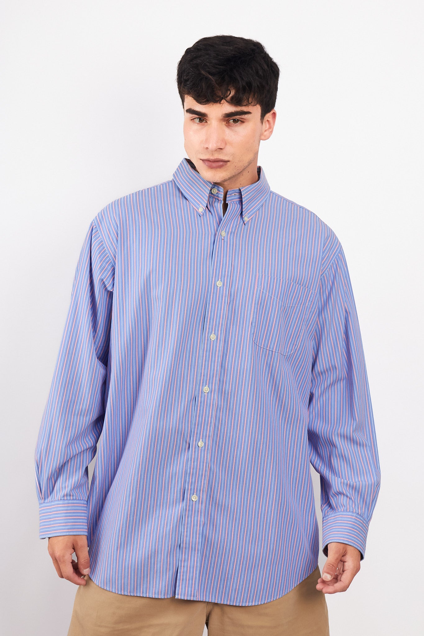 2000 Lauren Ralph Lauren Sriped Shirt (L/XL)