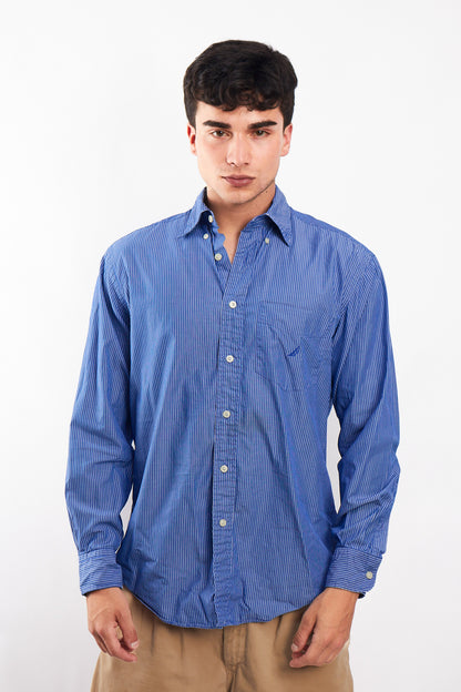 2000 Nautica Striped Shirt (M/L)