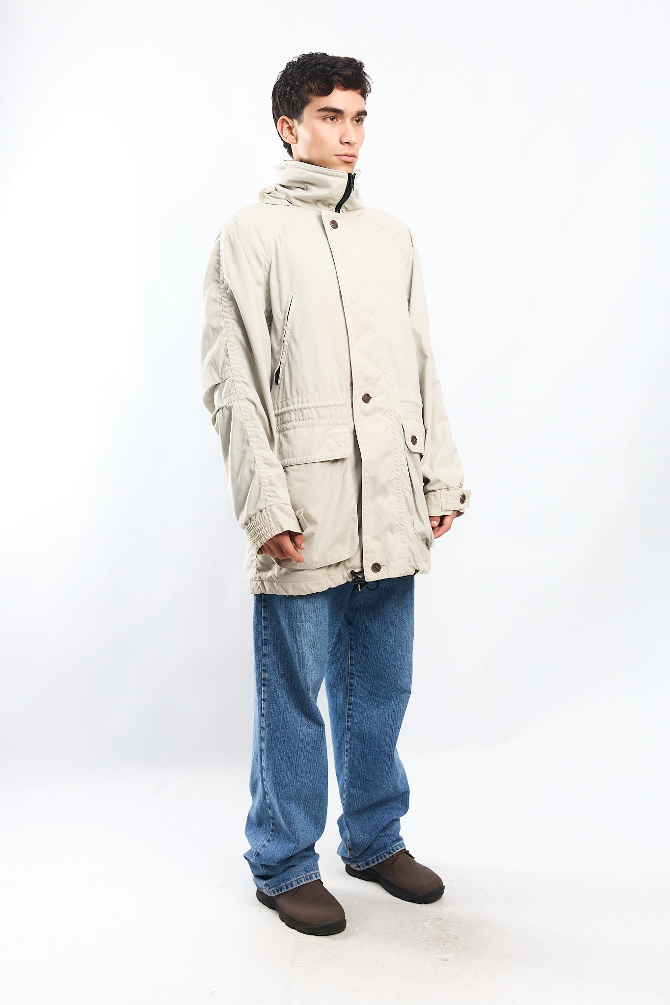 2000 Timberland Impermeable Cargo Parka (L)