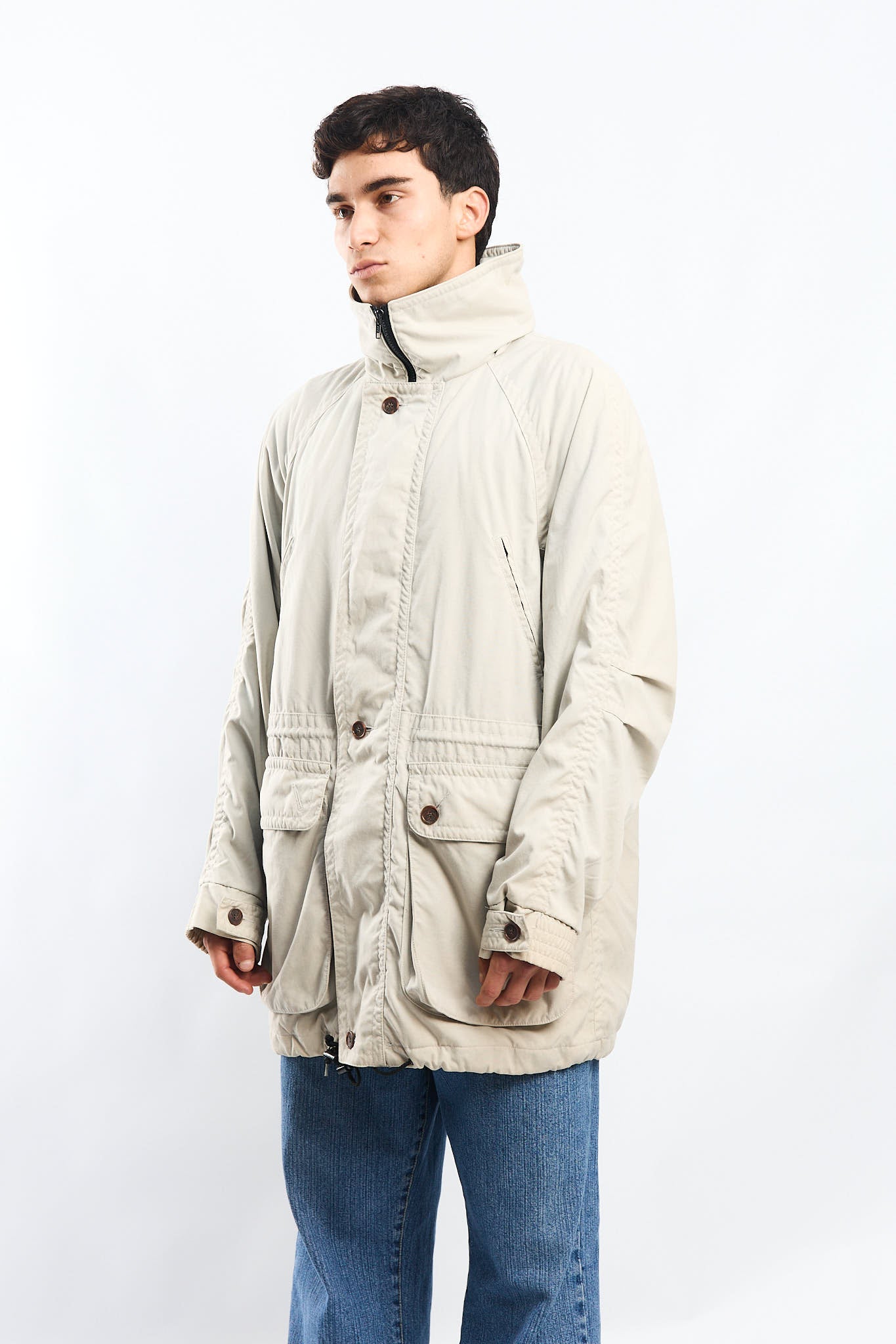 2000 Timberland Impermeable Cargo Parka (L)