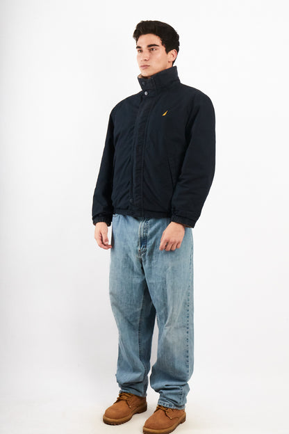 2000 Vintage Nautica Colorblock Reversible Jacket (S/M)
