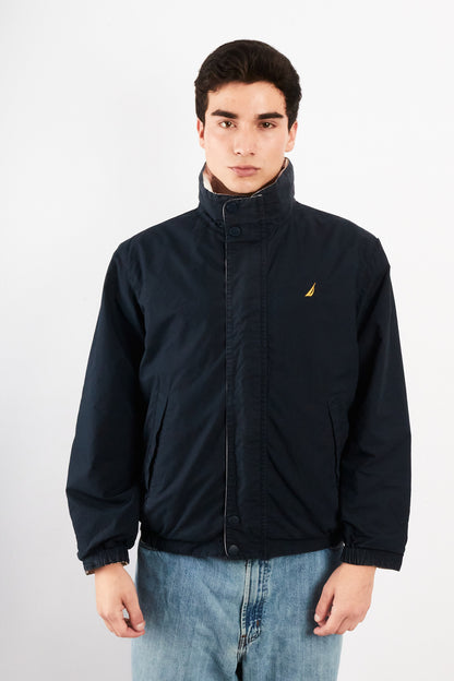 2000 Vintage Nautica Colorblock Reversible Jacket (S/M)