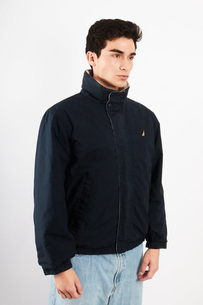 2000 Vintage Nautica Colorblock Reversible Jacket (S/M)