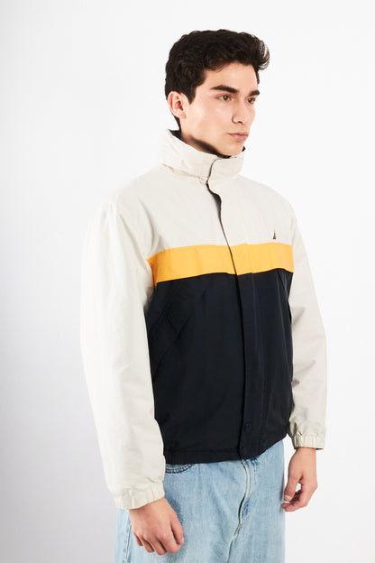 2000 Vintage Nautica Colorblock Reversible Jacket (S/M)