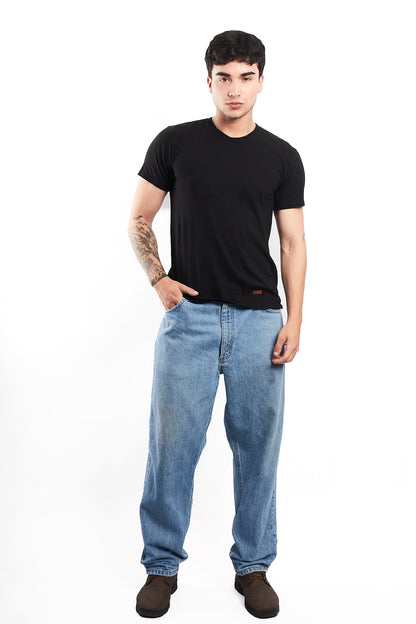 Carhartt Light Vintage Blue Baggy Jean (34)